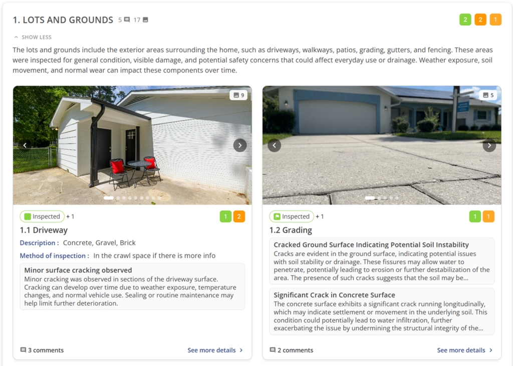 Palmtech Report Designer - Large Cards Layout