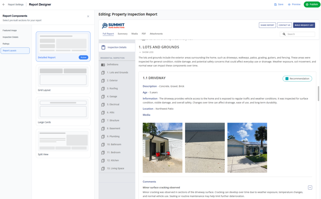 Palmtech Report Designer