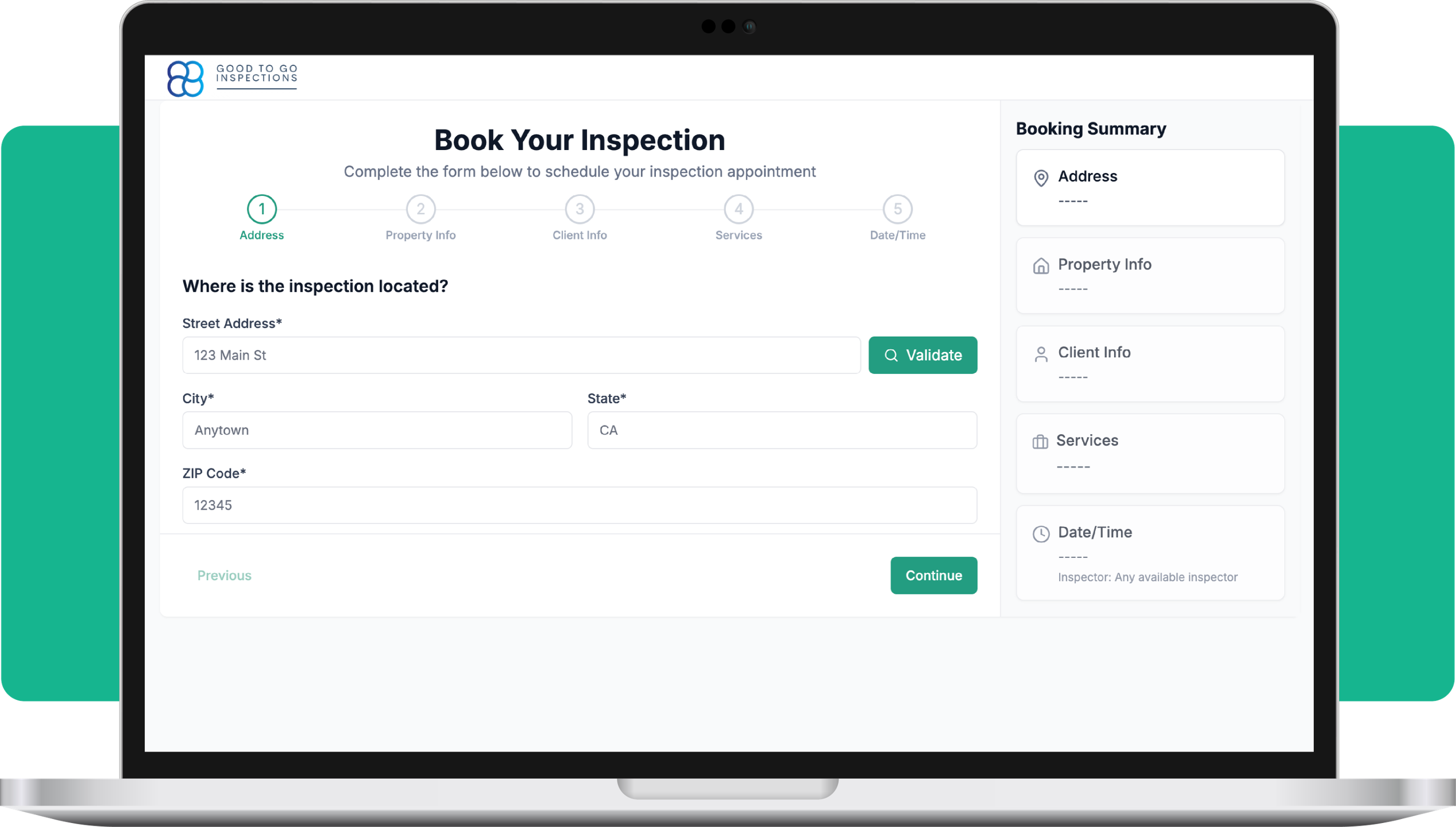Palmtech Online Scheduler